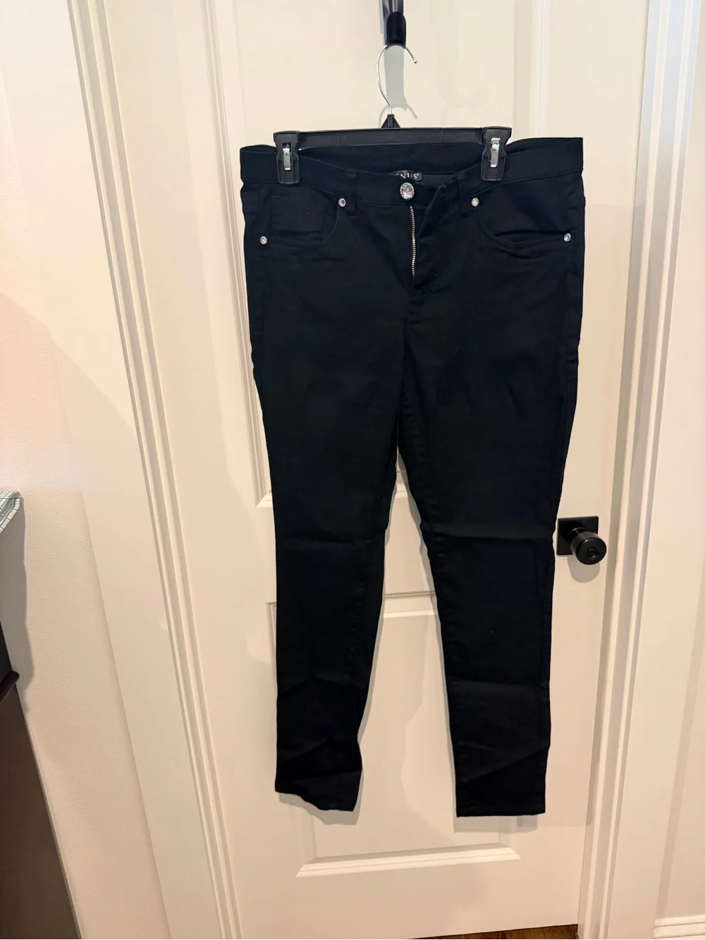 VENUS Black High-Rise Skinny Jeans